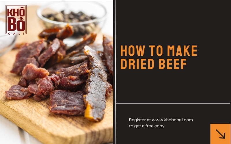 how to make dried beef