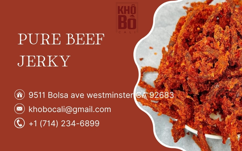 pure beef jerky