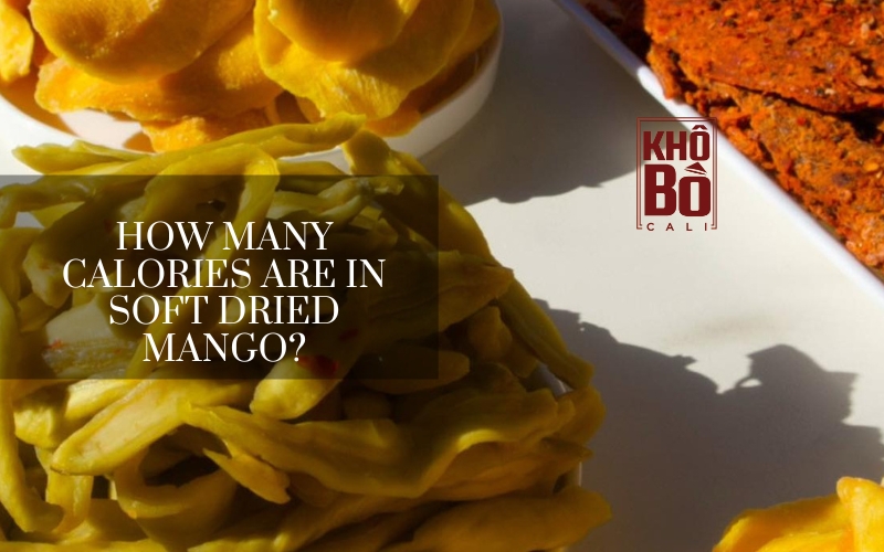 soft dried mango