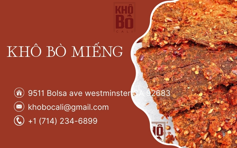 khô bò miếng