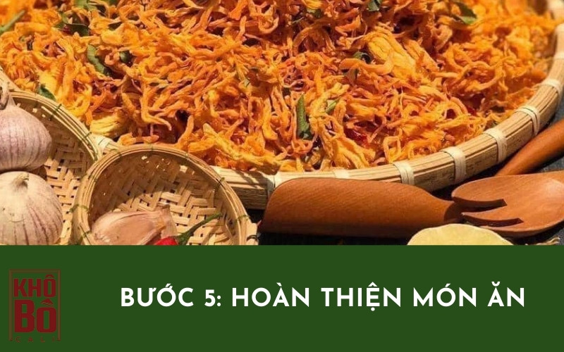 cách làm khô gà lá chanh