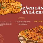 cách làm khô gà lá chanh
