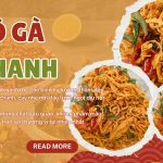 cách làm khô gà lá chanh