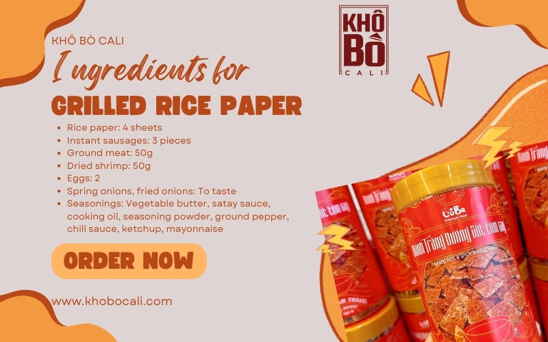 grilled rice paper grilled rice paper