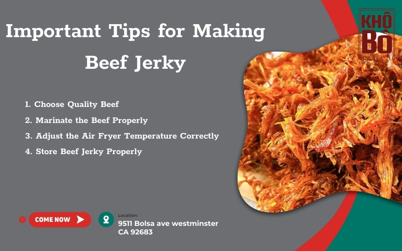 How to make beef jerky with an air fryer How to make beef jerky with an air fryer