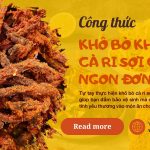 khô bò khô bò cà ri sợi cay
