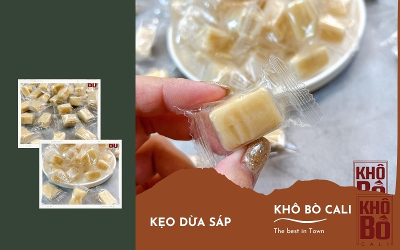 kẹo dừa sáp
