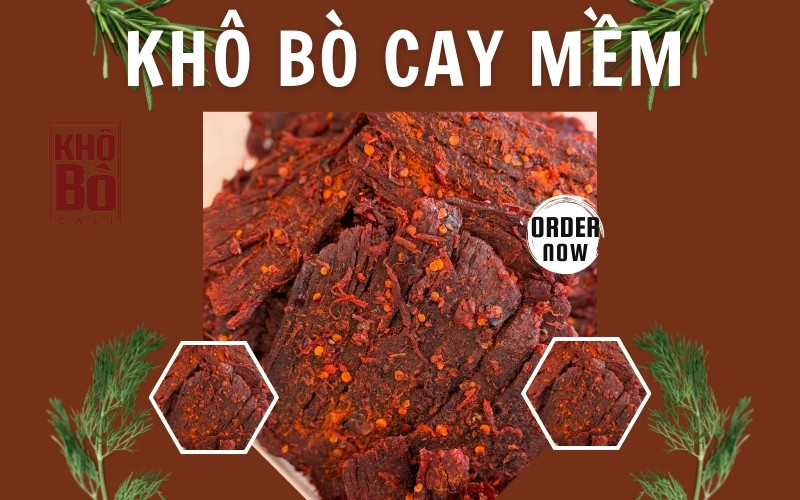 khô bò mềm