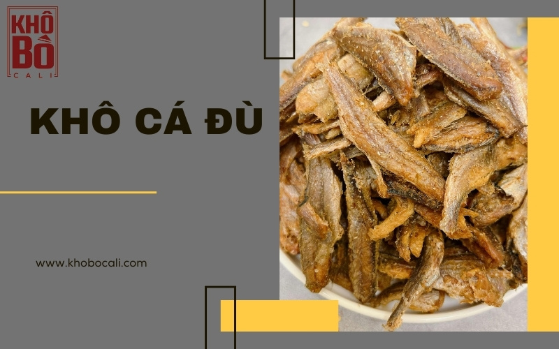 Khô cá đù