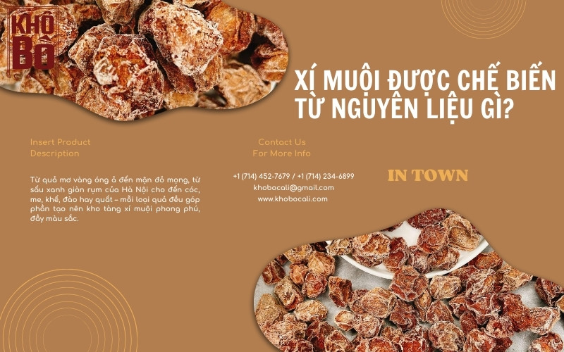 xí muội chua ngọt
