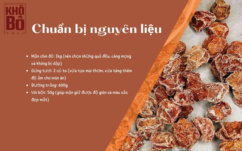 xí muội chua ngọt