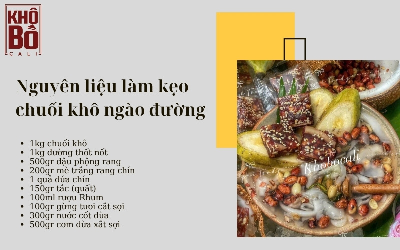 cách làm kẹo chuối cách làm kẹo chuối