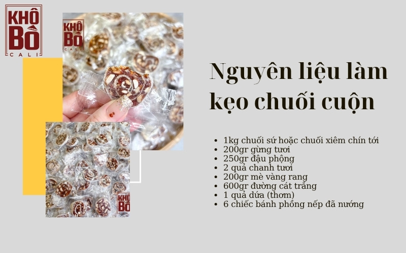 cách làm kẹo chuối cách làm kẹo chuối