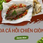 da cá hồi chiên giòn