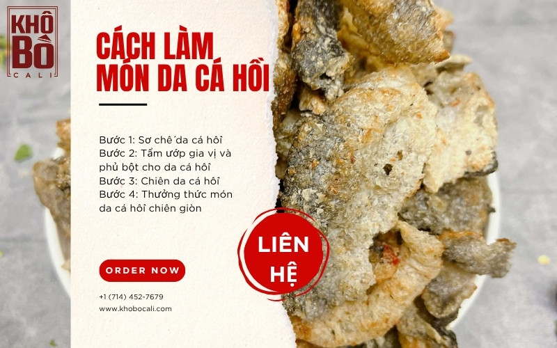 da cá hồi chiên giòn