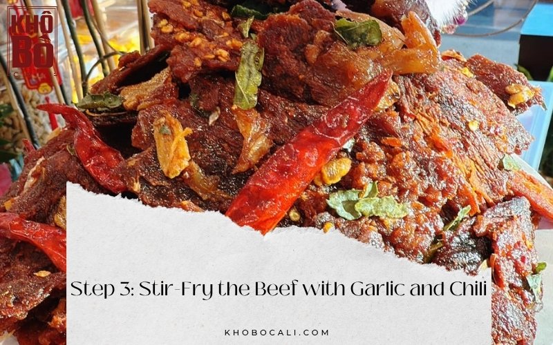 dried beef with garlic dried beef with garlic