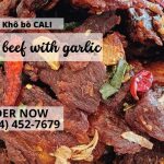 dried beef with garlic