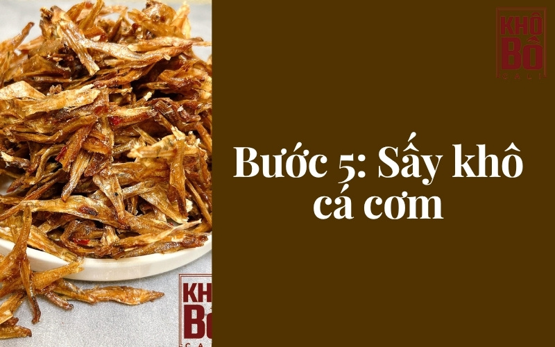 Cách làm cá cơm sấy giòn