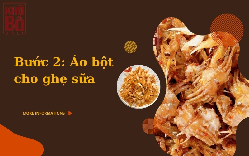 Cách làm ghẹ sữa chiên giòn Cách làm ghẹ sữa chiên giòn