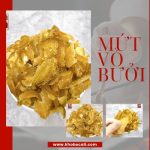 cách làm mứt vỏ bưởi