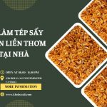 cách làm tép sấy khô