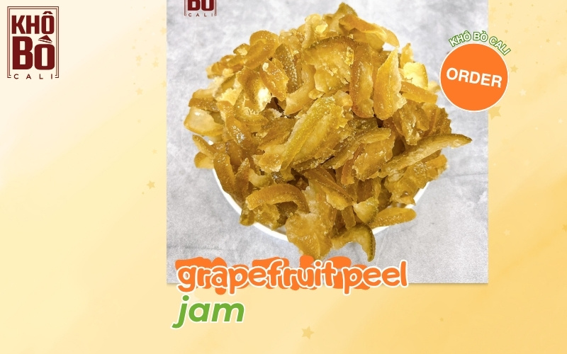 grapefruit peel jam