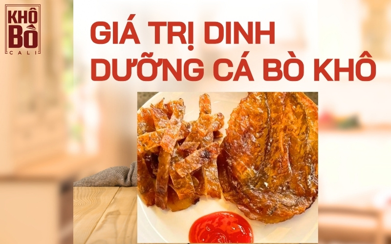 Cá bò khô