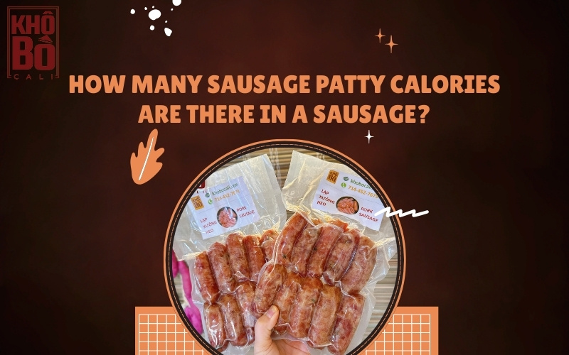 sausage patty calories