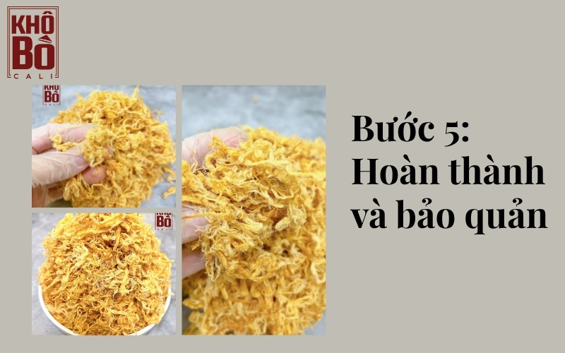 cách làm chà bông gà cách làm chà bông gà