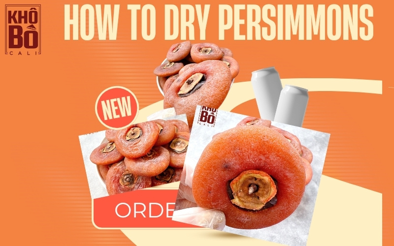 how to dry persimmons