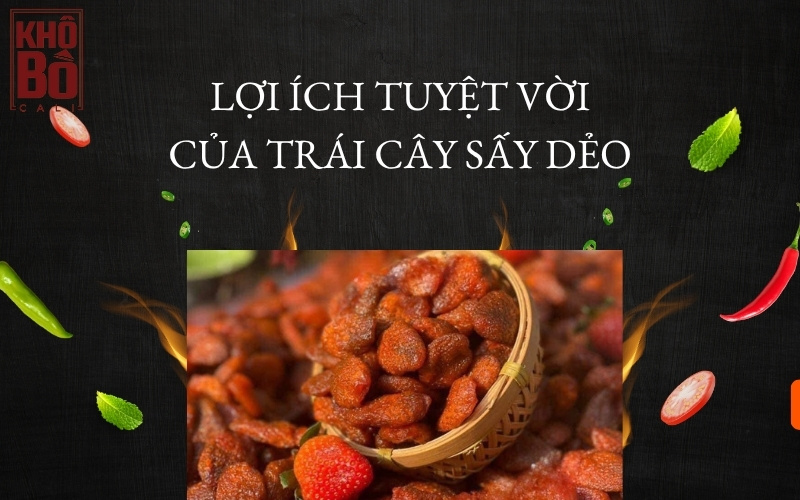trái cây sấy dẻo