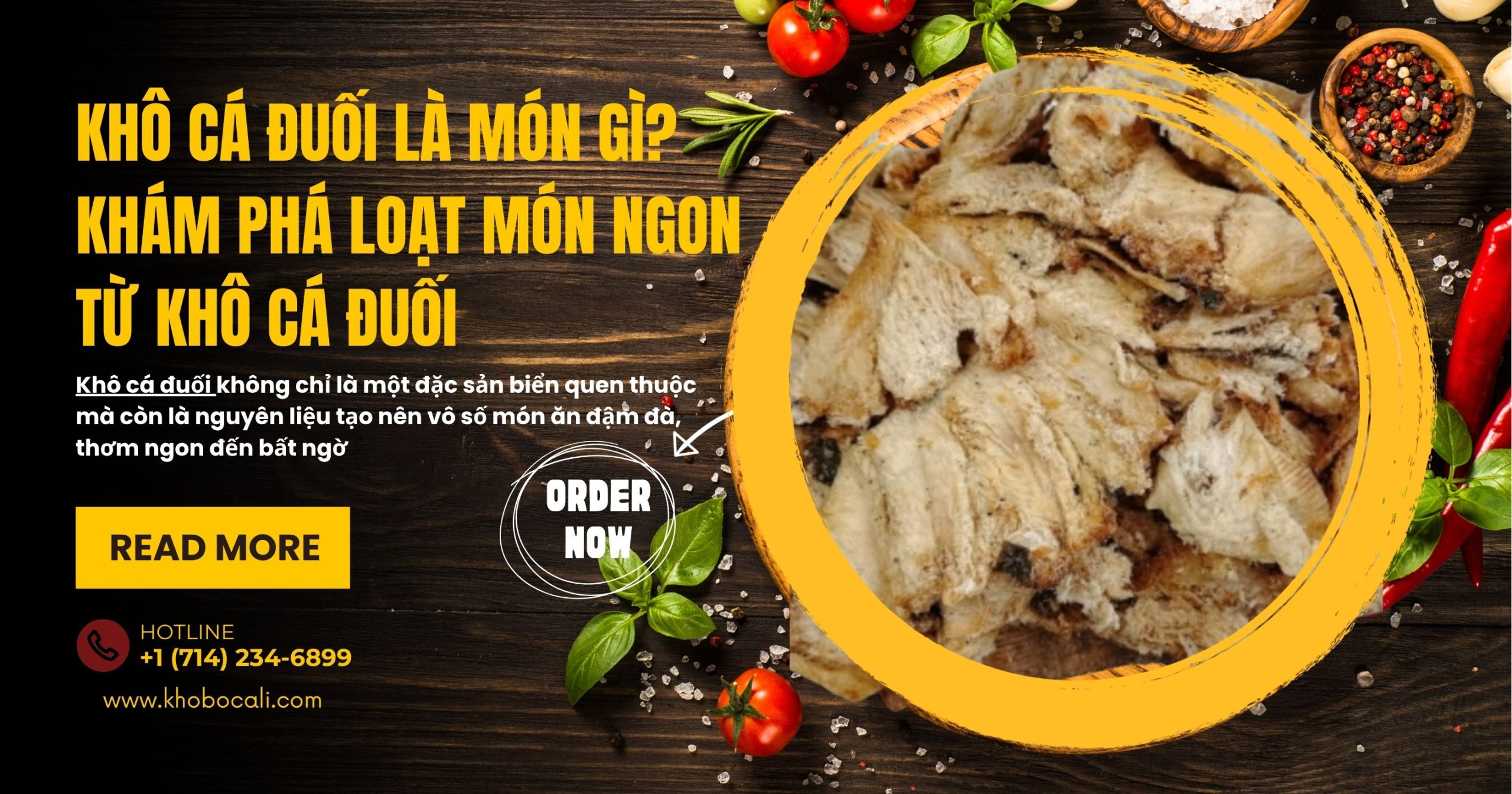 Khô cá đuối là món gì?