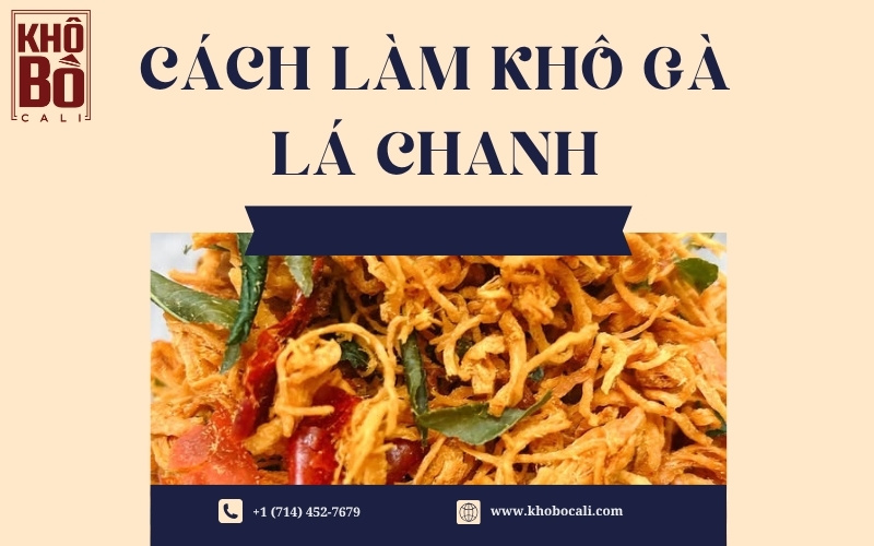 Khô Gà Lá Chanh