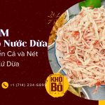 Cách làm mực hấp nước dừa