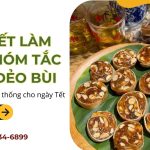 Bí quyết làm kẹo khóm tắc cuộn dẻo bùi