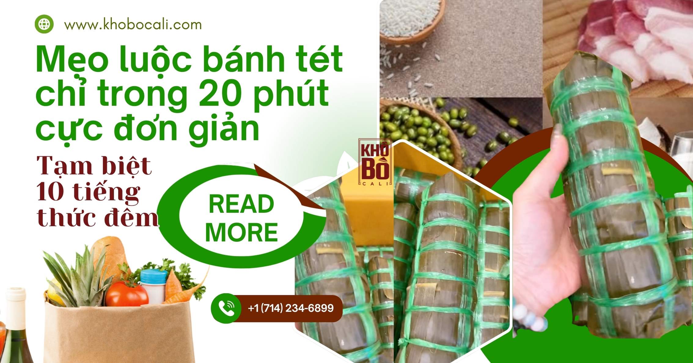 Mẹo luộc bánh tét chỉ trong 20 phút cực đơn giản