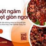 Chùm ruột ngâm chua ngọt giòn ngon