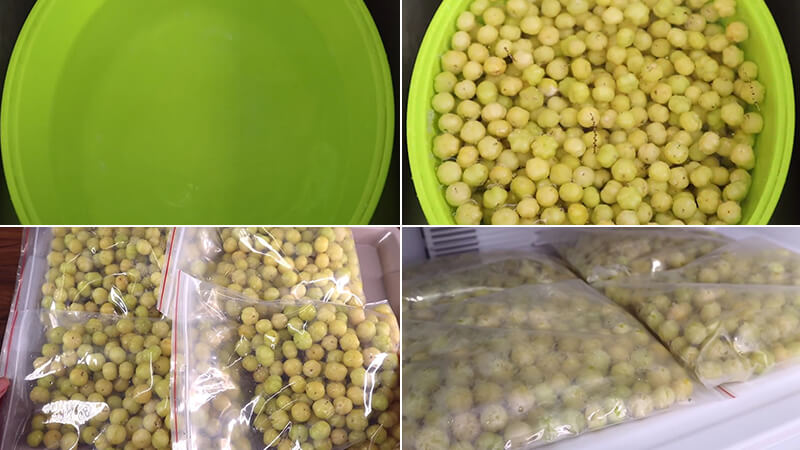 chùm ruột ngâm chua ngọt